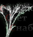 Гирлянда на дерево "Спайдер" 6 x 10м Белая